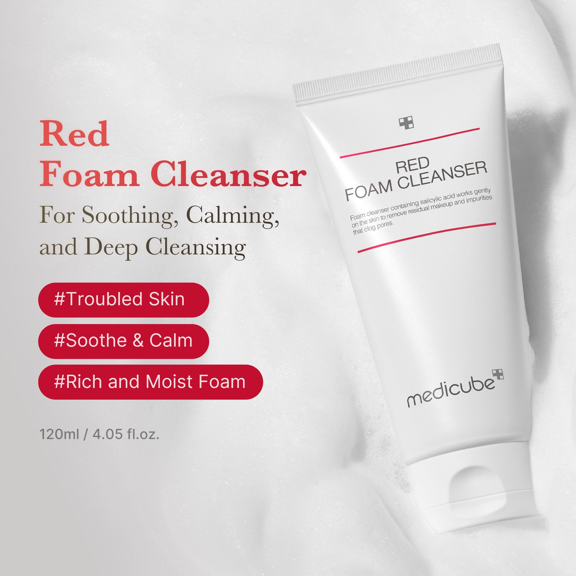 Red Foam Cleanser - Image 2