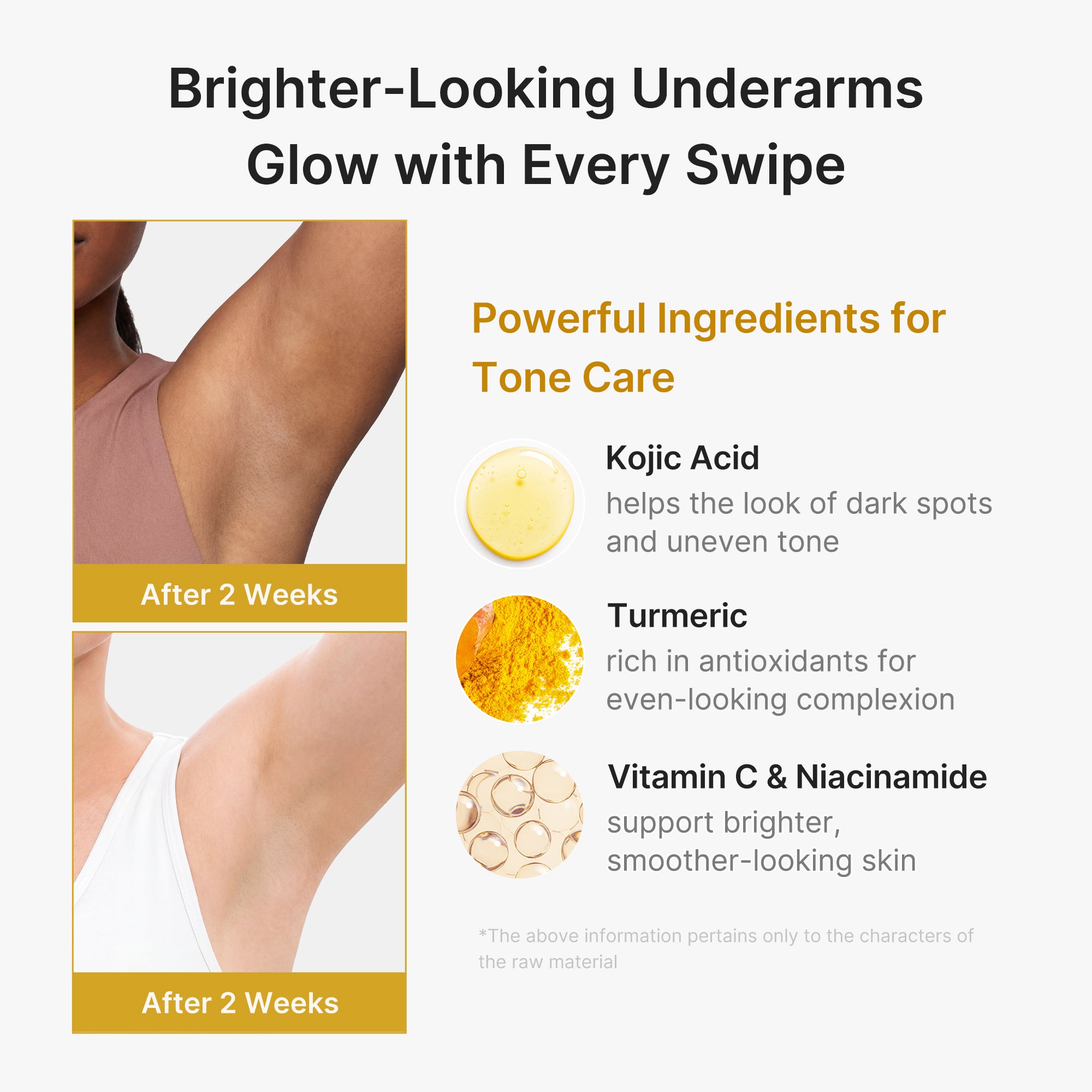 Kojic Acid Brightening Deodorant (Vanilla & Pistachio) - Image 3