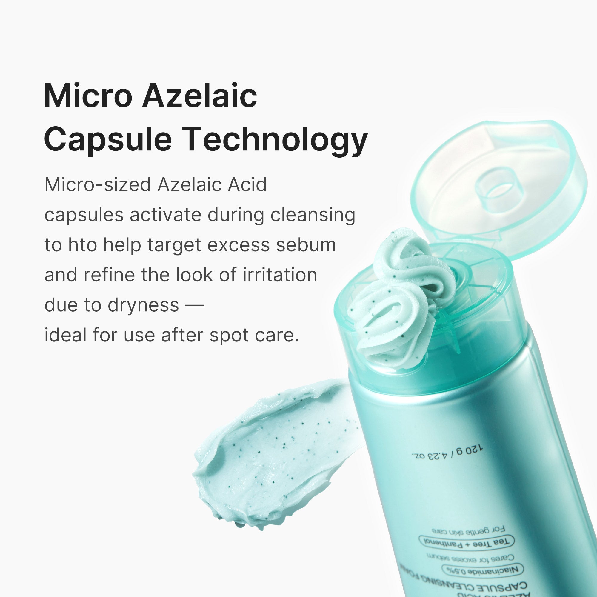 Azelaic Acid Capsule Foam Cleanser - Image 5