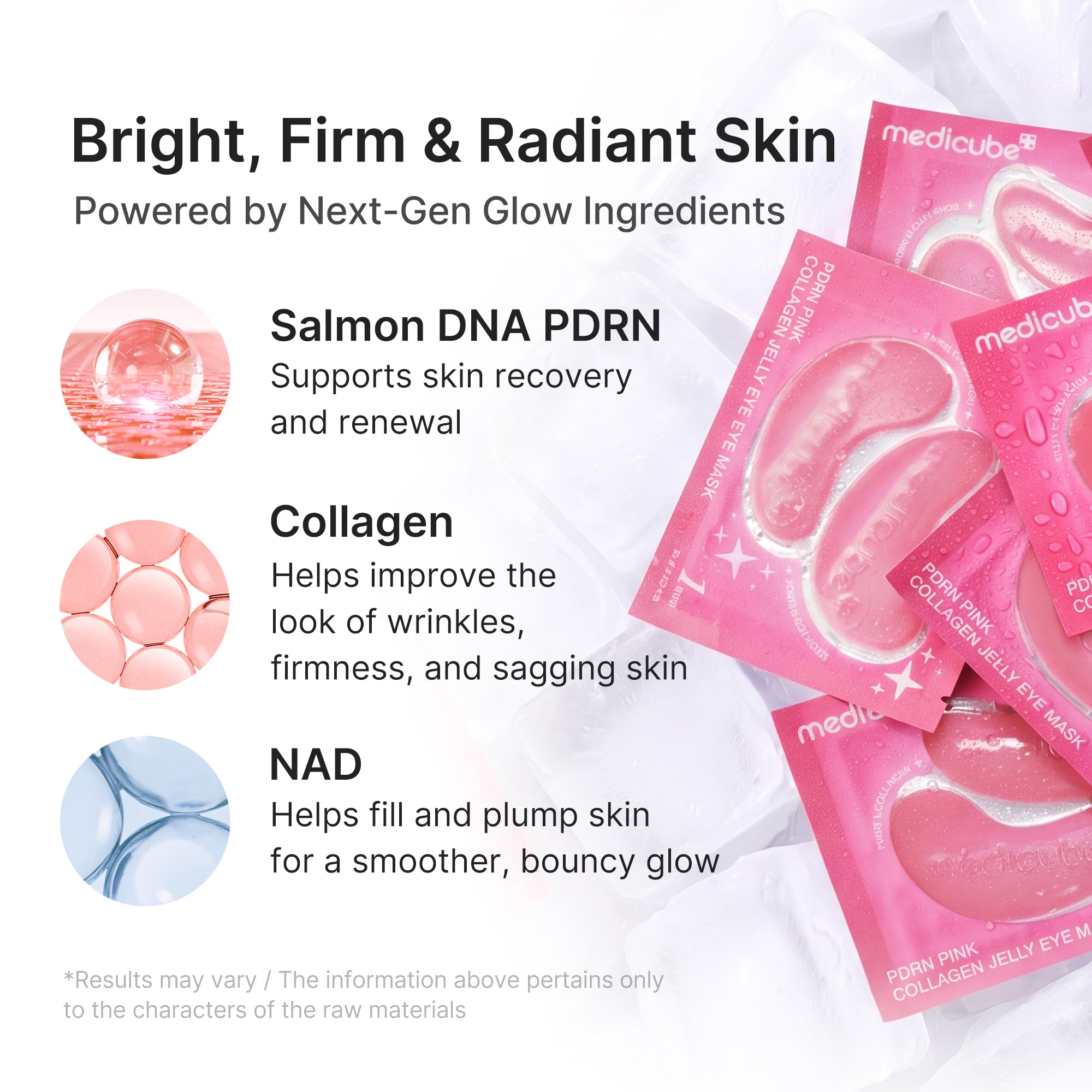 PDRN Pink Collagen Jelly Eye Mask - Image 5