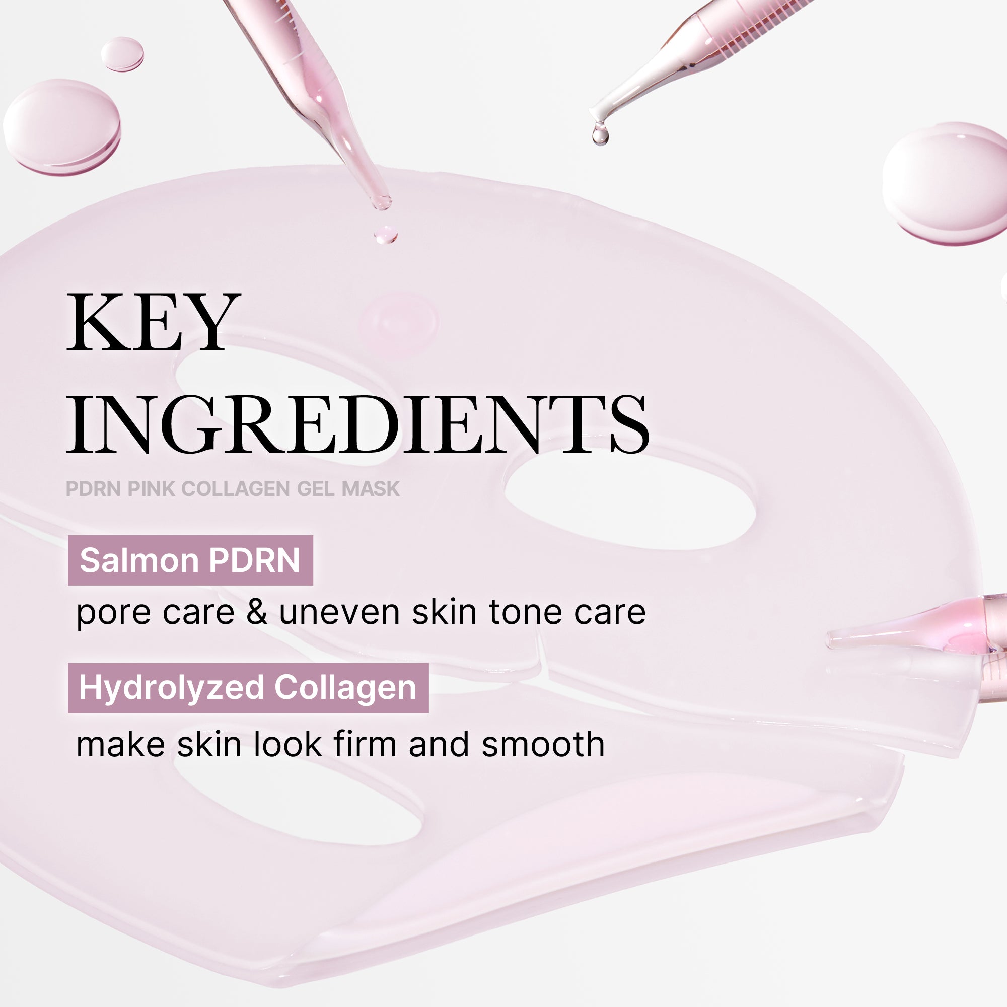 Salmon PDRN Pink Collagen Jelly Gel Mask - Image 5