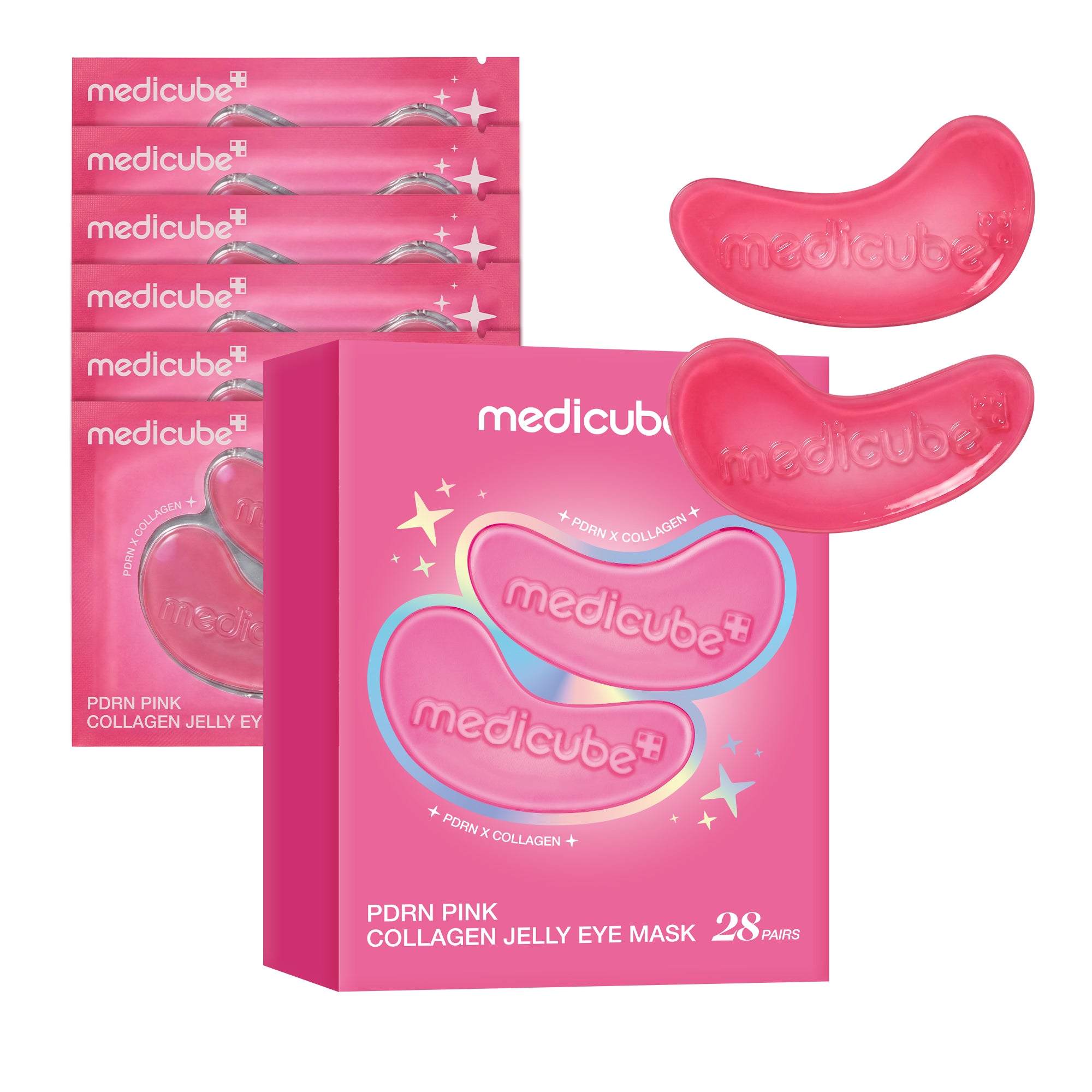 PDRN Pink Collagen Jelly Eye Mask - Image 2